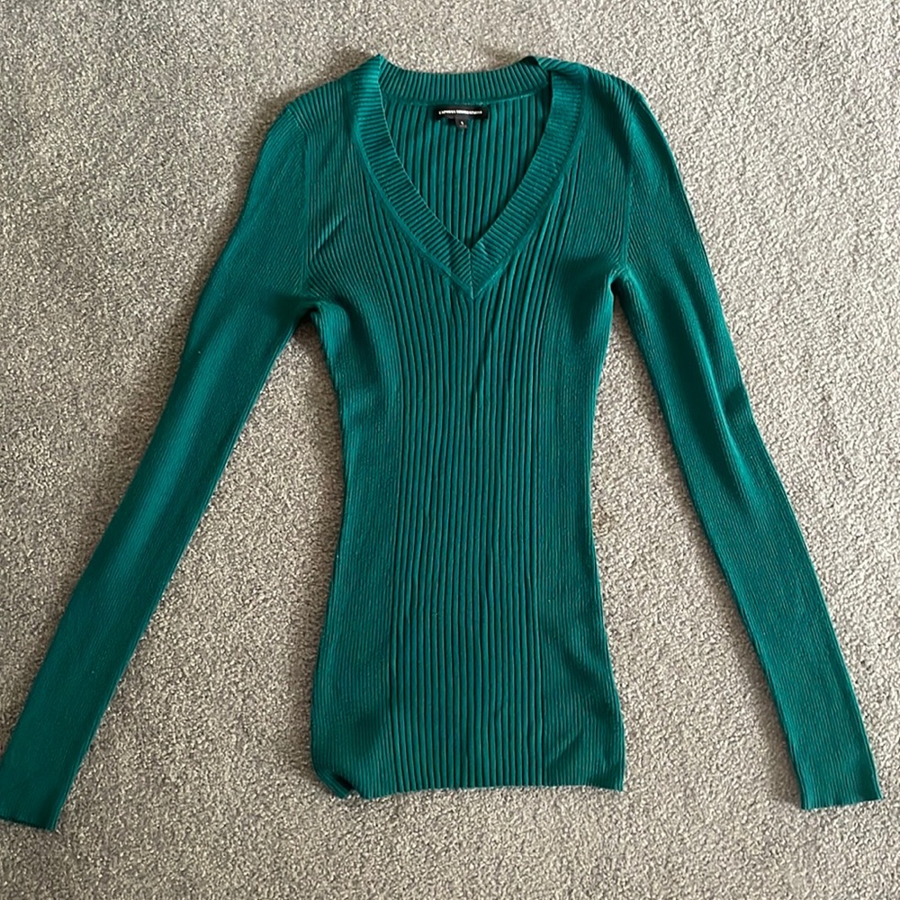 Express ribbed sweater